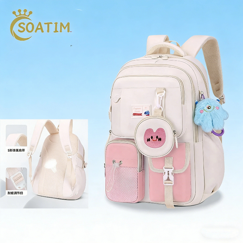 Orthopedic Primary school backpack Children School Bags Girls Boys waterproof Backpack Schoolbag Kids Book Bag Mochila Infantil