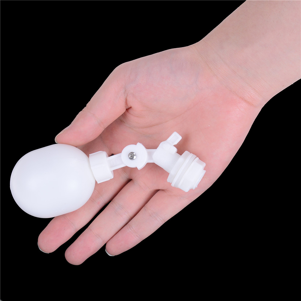 1PC 3/8" Adjustable Mini Plastic Float Valve Ball Aquarium Control Safety Check Switch For Water Tower Tank