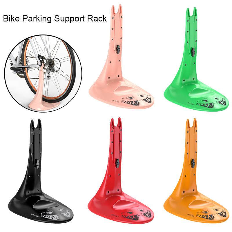 ENLEE Indoor Outdoor Bike Parking Rack Road Bike Portable Adjustment Display Rack Mountain Bike Support Rack Riding Accessories