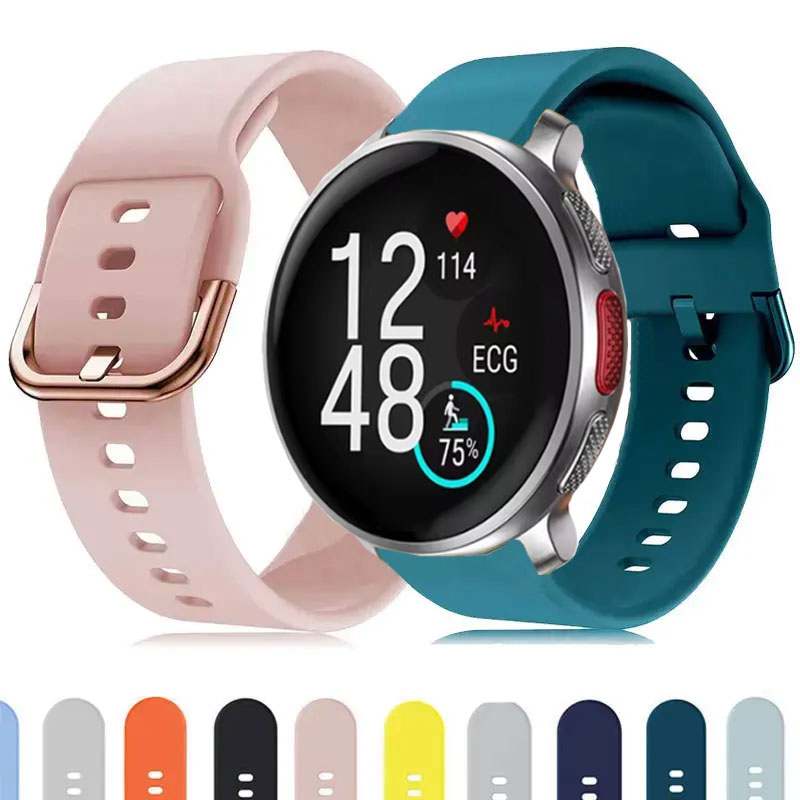 Official Silicone Strap For POLAR Band IGNITE 3 2 Bracelet VANTAGE V3 M2 M / UNITE/GRIT X Pro/Pacer 20mm 22mm Band Accessories