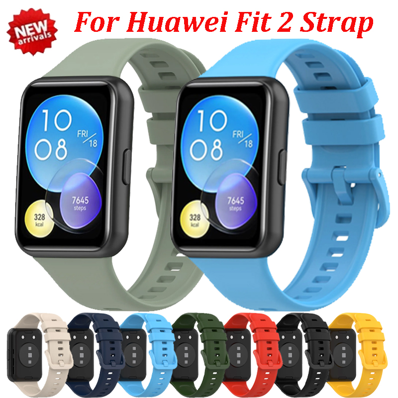 Original Silicone Strap For Watch Fit 2 Smartwatch Breathable Comfortable Soft Wristband For Watch Fit 2 Watchband