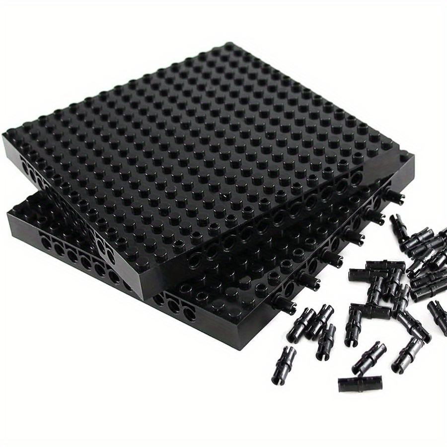 16*16 Hole Baseplate 65803 MOC Building Blocks Base Parts with Pins Hole Pixel Painting Bottom Board High-tech Bricks DIY Toys