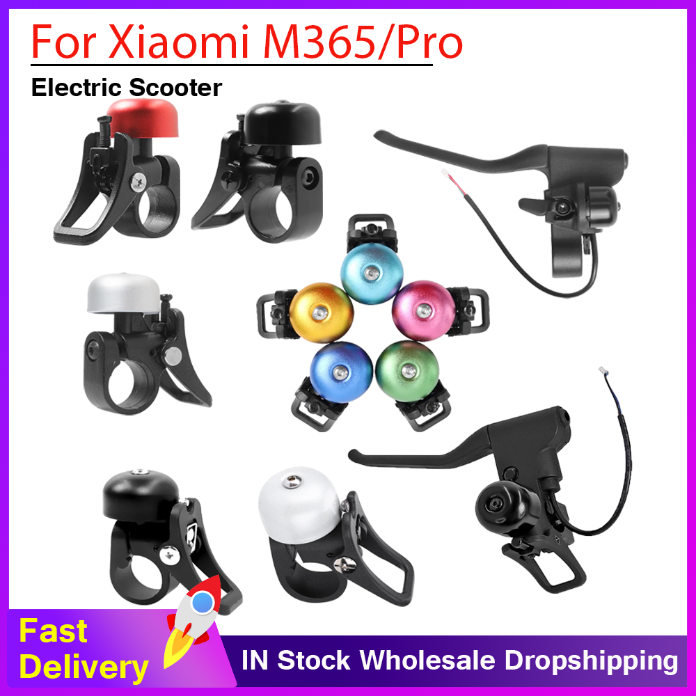 For Xiaomi Scooter Bell Handlebar Loud Horn Ring for M365 Pro Electric Scooter Alarm Ring Bell Parts