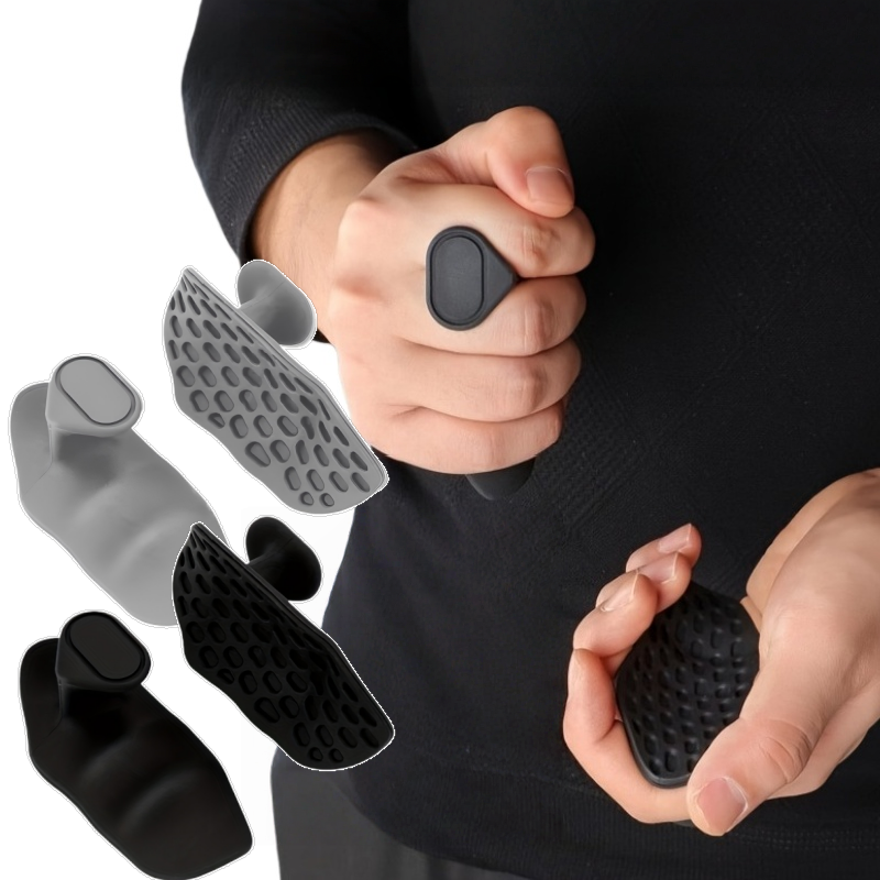 2/4pcs Non-Slip Grip Strengthener Heavy-Duty Fitness Grip Trainer Finger Exerciser and Forearm Workout Tool for Home Gym Pull-Up