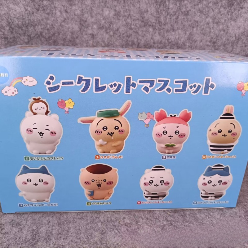 Anime Figure Chiikawa Kawaii Blind Box Toys Model Doll Collection Desktop Ornaments Decoration Boys Girls Birthday