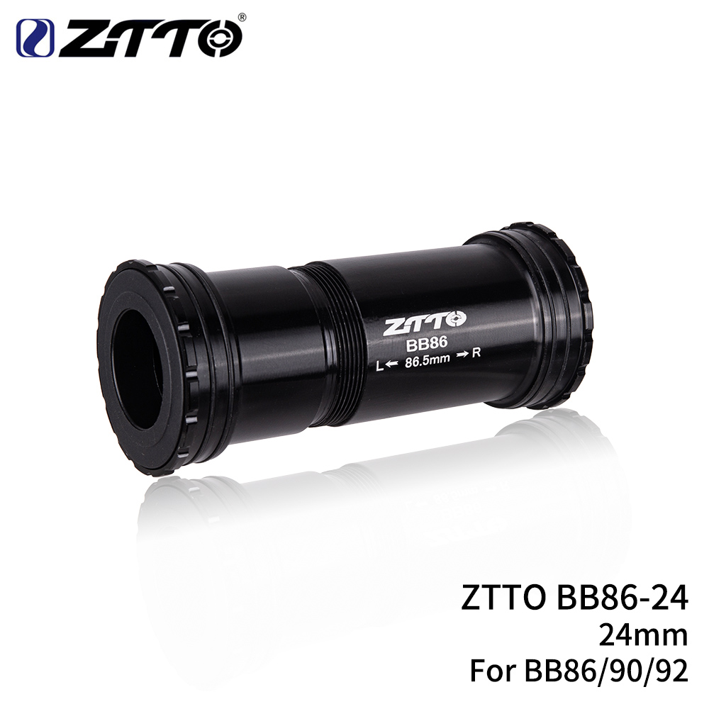 ZTTO BB86 BB90 BB92 24mm Bottom Brackets Ceramic Bearing MTB BB Road Mountain Bike Frame 86/90/92mm Sheel 24mm Crankset Chainset