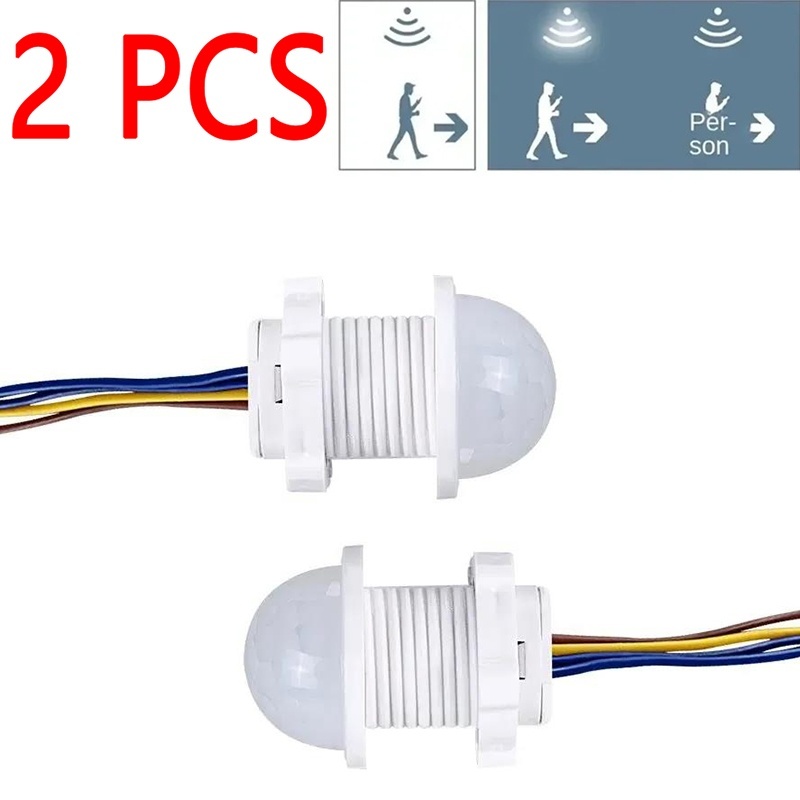 110V 220V LED PIR Infrared Motion Sensor Detection Automatic Sensor Light Switch Mini Closet PIR Sensor Detector Smart Switch