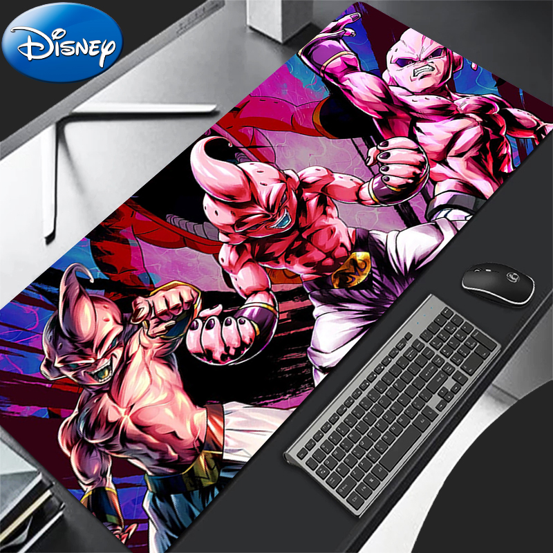 90x40cm Mouse Pad Dragon Ball Majin Buu DBZ Gaming XXL Gamer alfombrilla Computer Desk Mat Laptop Varmilo Keyboard Pad Mousepad
