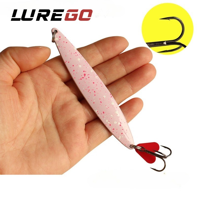 1PC 25g Heavy Spoon Jig Lure - Long Cast Sinking Bait | High-Reflectivity Spinner Blade | Saltwater