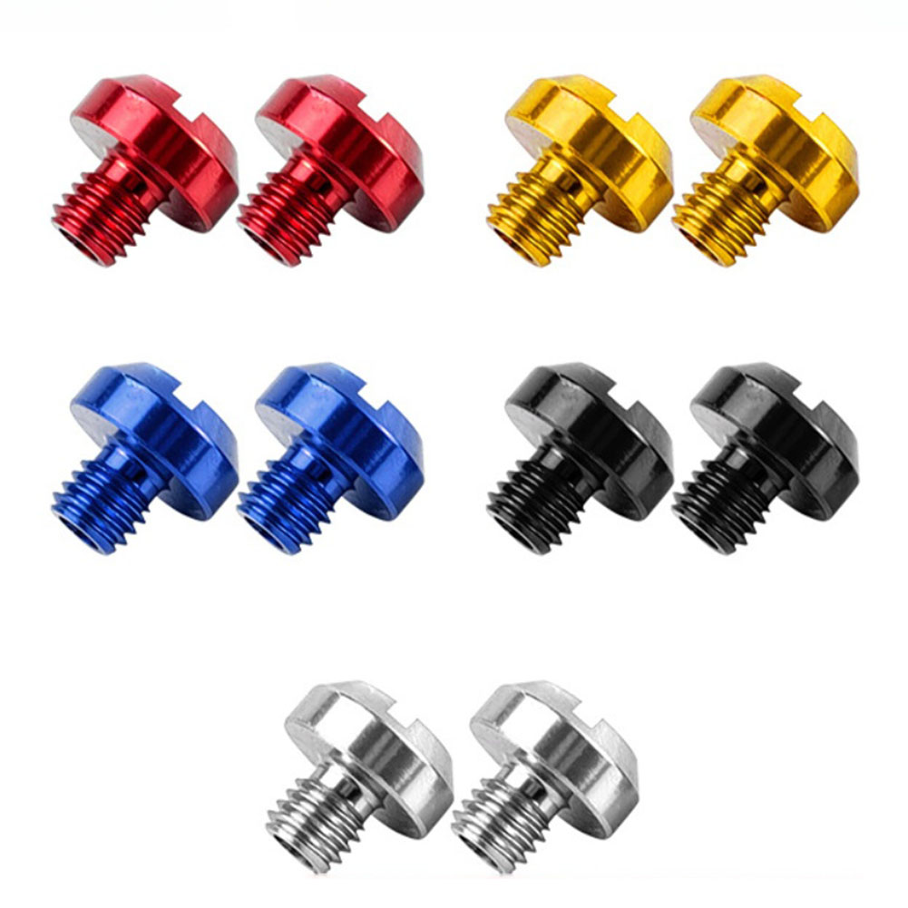 2PCS Motorcycle Mirror Hole Screw Bolts For Honda For Kawasaki M8 M10 Positive/site Aluminum Alloy Screws Bolts