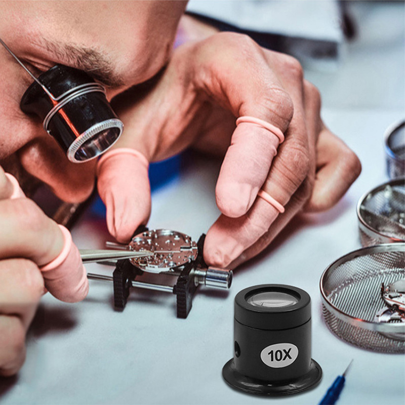 Hot Sale 5/10/15/20X Magnifying Glass For Watch Jewelry Appraisal Repair Tool Magnifying Tools Watchmaker Service Tools