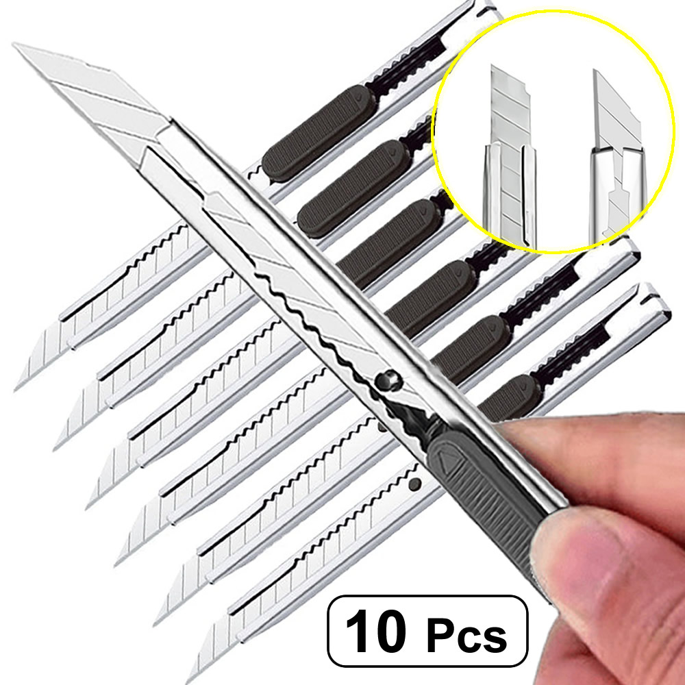 Paper Cutting Tool Set - Anti-Slip Cutting Blade - Open Box Hand-Carved Tools Stainless Steel Practical Cutting Tools