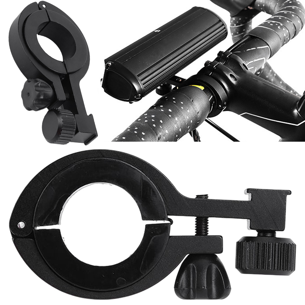 Bicycle Light Front Bracket Aluminum Alloy Cycling Lamp Base Lightweight Bicycle Light Mounting Bracket Portable for Cycling