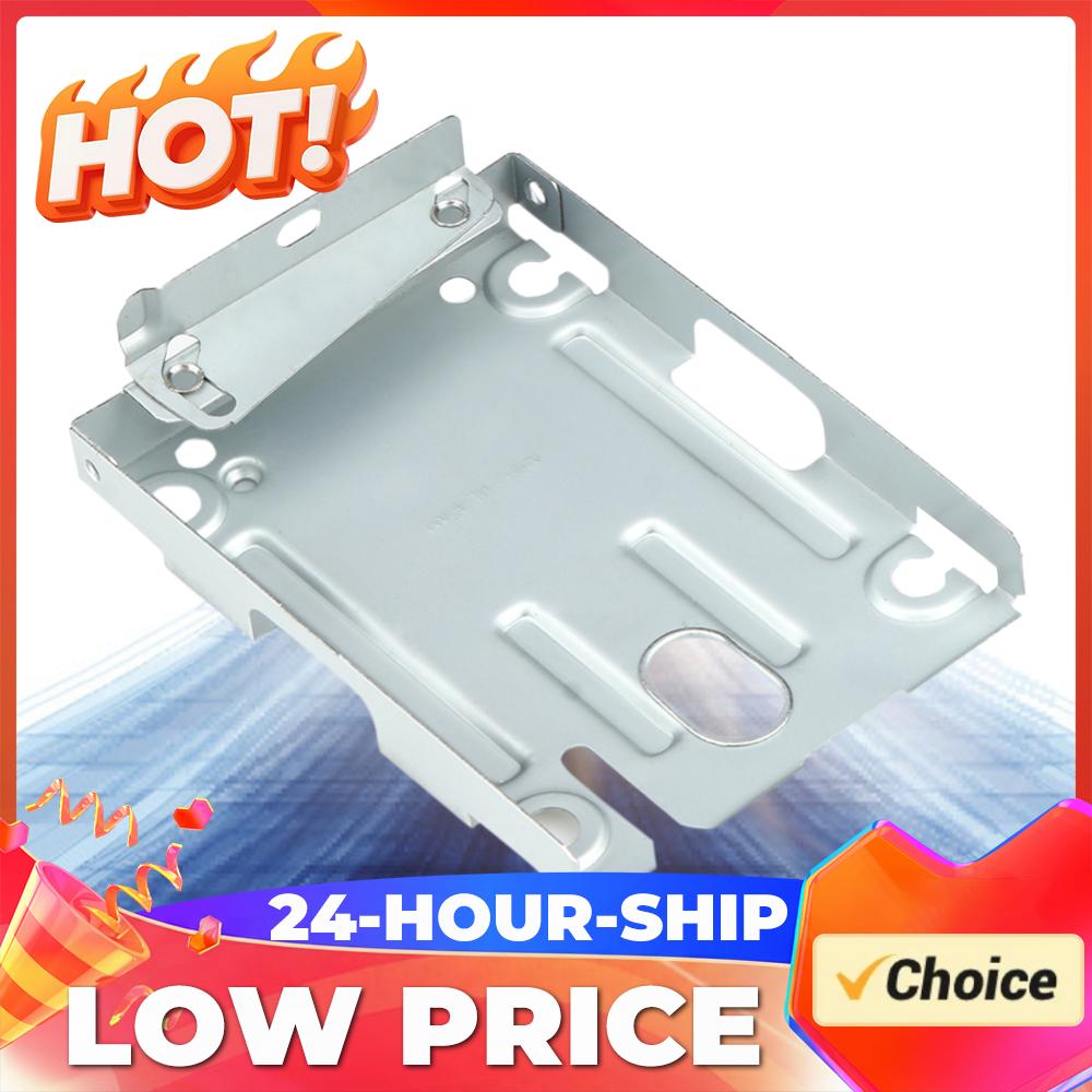 For PS3 Super Slim Metal Hard Disk Drive Bays Base Tray + Screws HDD Mounting Bracket Support for Playstation 3 PS3