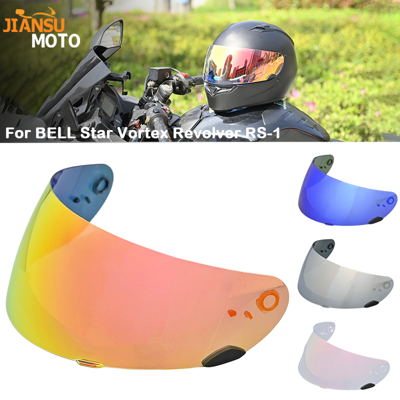 PSLER Qualifier Visor- Qualifier Helmet Visor Motorcycle Face Shield Accessories Replacement for Bell Qualifier/Star/Vortex/RS-1