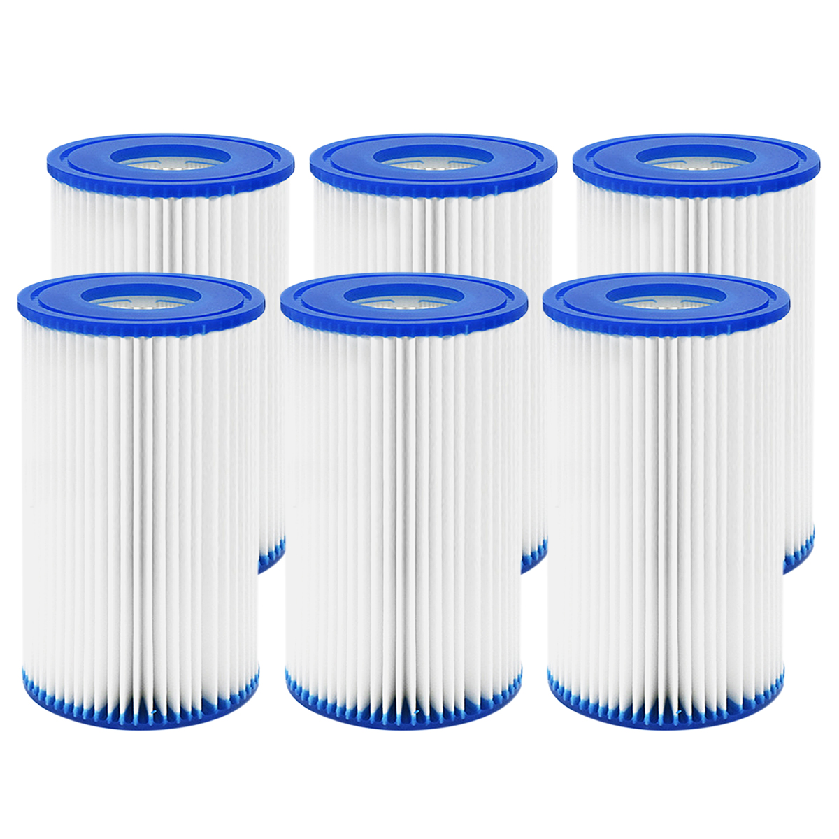 Type A / C Filter Cartridge For Intex 29000E 59900E Swimming Pool, Type III For Bestway 58012E Swimming Pool Cartridge pump