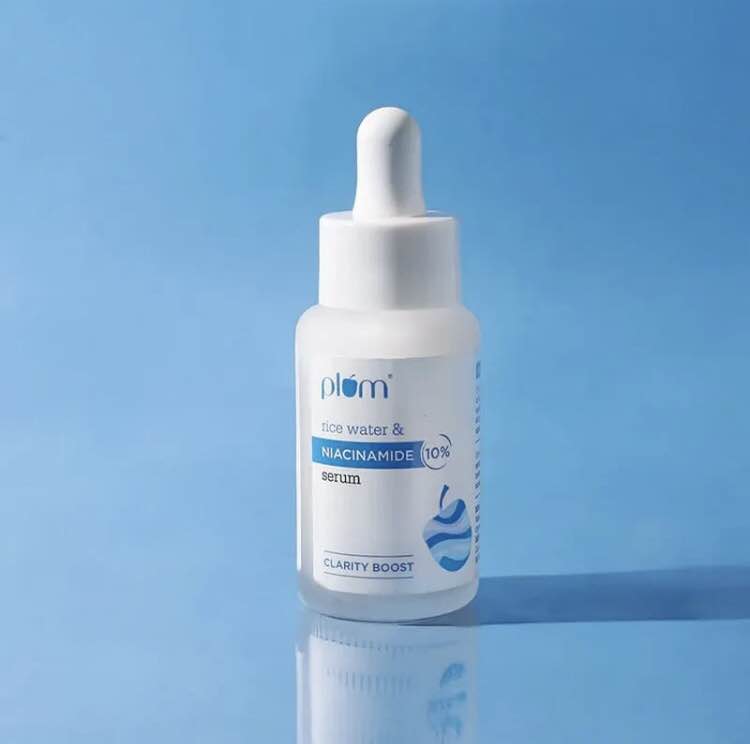 Plum Goodness Rice Water & Niacinamide Face Serum - 30Ml