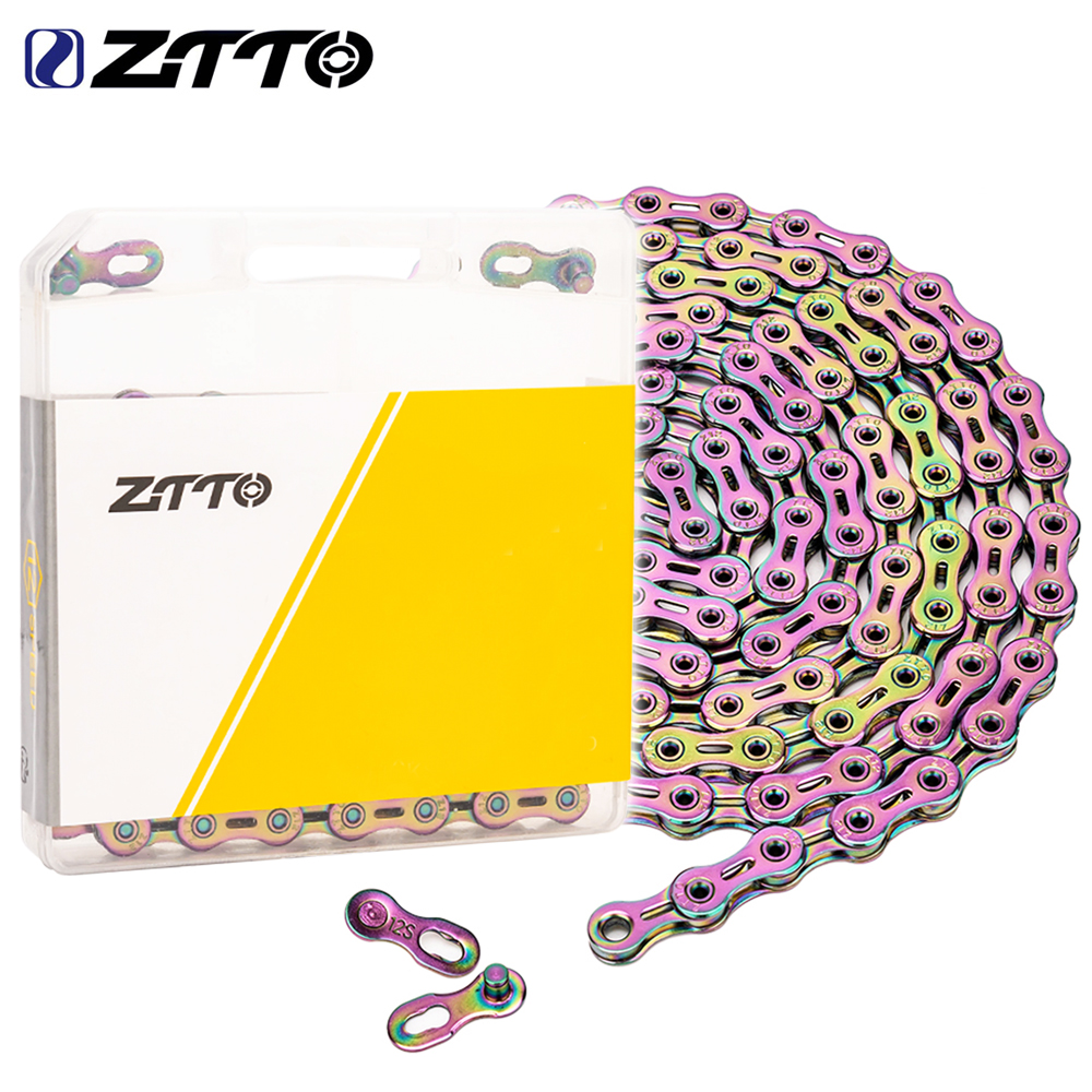 ZTTO 12Speed Bicycle Chains MTB 8 9 10 11 12 Speed Mountain Road Bike Chain With Connecter 10S Missing Link Magic Quick Connect
