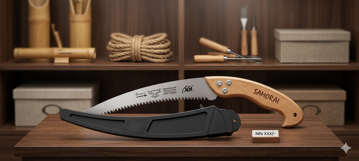 Heavy Duty Bamboo Cutting Saw | Sharp Hand Saw for Bamboo & Wood