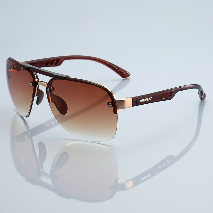 Outdoor Classic Square Frame Fashion Sunglasses Driving Glasses Men's And Women's Fishing Safety Goggles with Chain