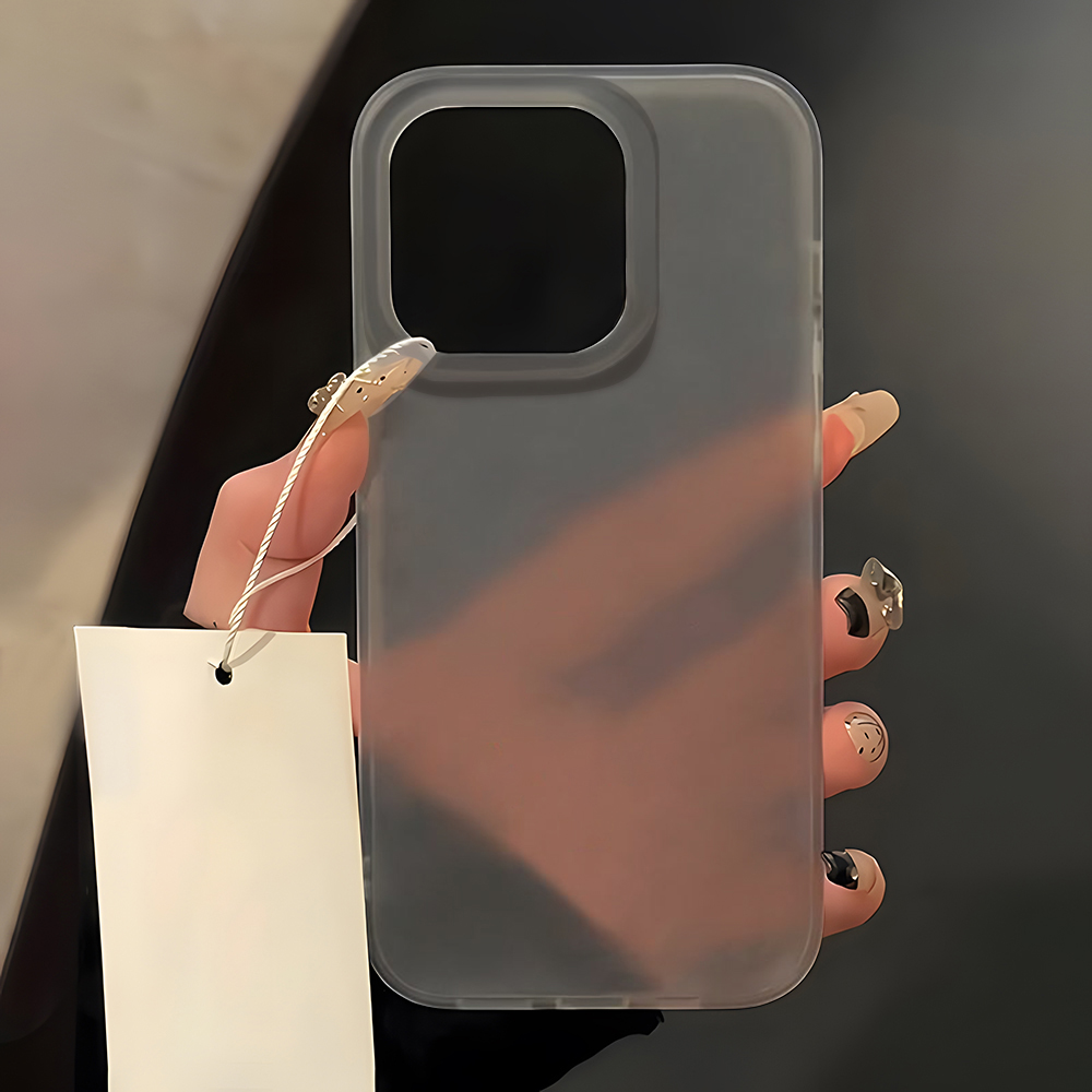 For iphone 11 12 13 14 15 16 Plus 17 Pro Max Air Armor Shockproof Case Matte Clear Translucent Frosted Cover