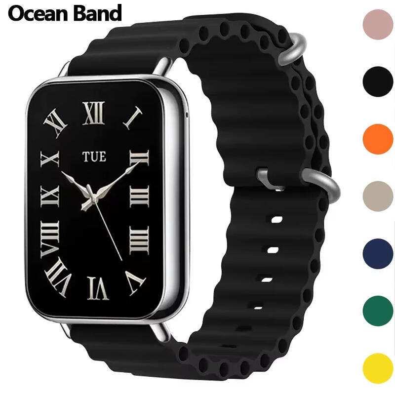 22mm Ocean Silicone Strap For Watch 5 Wristband Breathable Bracelet For Watch S2/S SPro/2 2Pro/3 3 Pro Sport Band