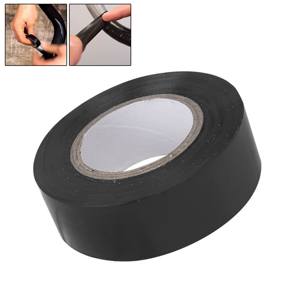 Handlebar Grip Repair Bar Finishing Tape Fits All Road Bikes Cycles Bicycle Handlebar Grip Repair Tape Black Cycling Accessor