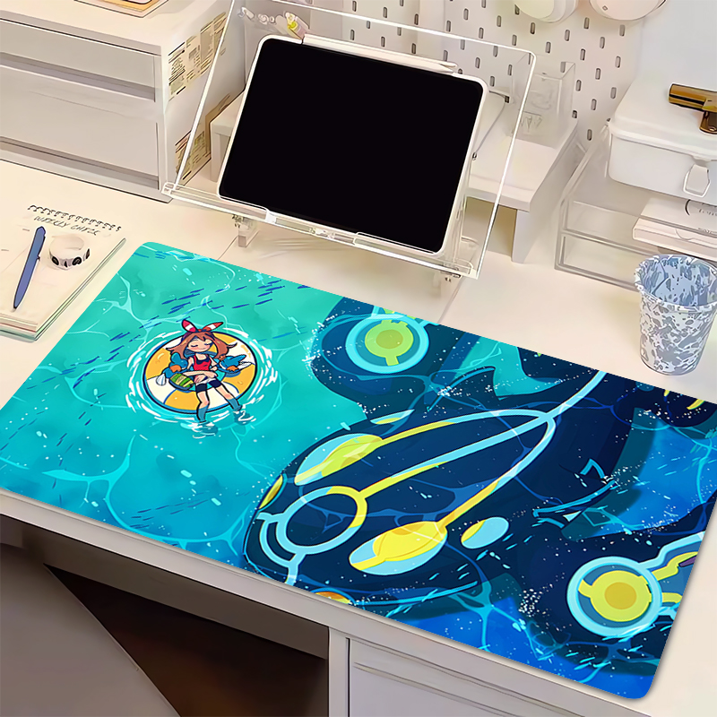 XXL Mouse Pad P-Pokemon Professional E-sports Gamer Speed PC Gaming Keyboard Pad Notbook Desk Mat Cartoon style Mousepad
