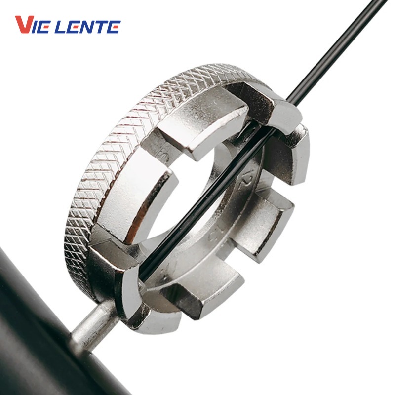 Mountain Bike Spoke Wrench Wheel Adjustment Correct The Deformaticn of The Protective WheelTool Bicycle Repair Tools