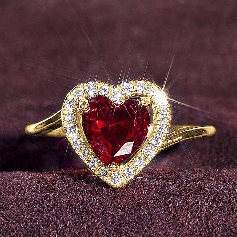 Huitan Romantic Sweet Gold Color Women Drop Earrings Inlaid Shining CZ For Wedding Party Daily Trendy Cute Accessories Jewelry