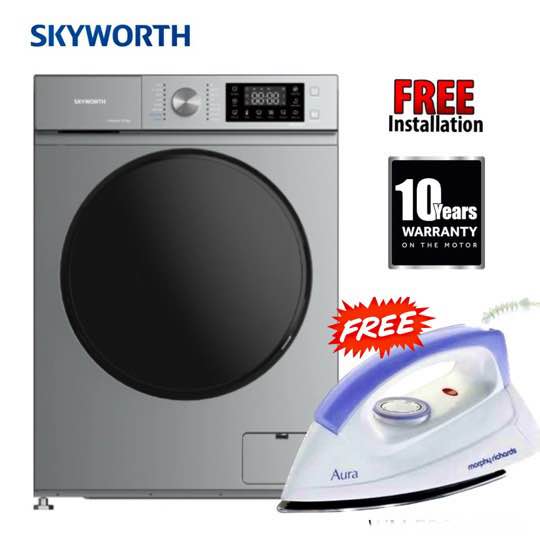 Hisens 10.5 Kg Front Load Washing Machine Inverter WiFi