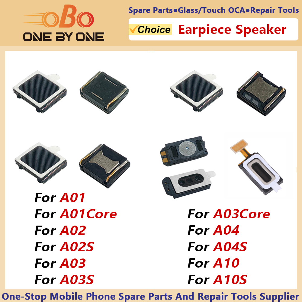 Top Earpiece Speaker For A01 Core A02 A02S A03 Core A03S A04 A04S A10 A10S Sound Ear Speaker Repair Replacement Parts