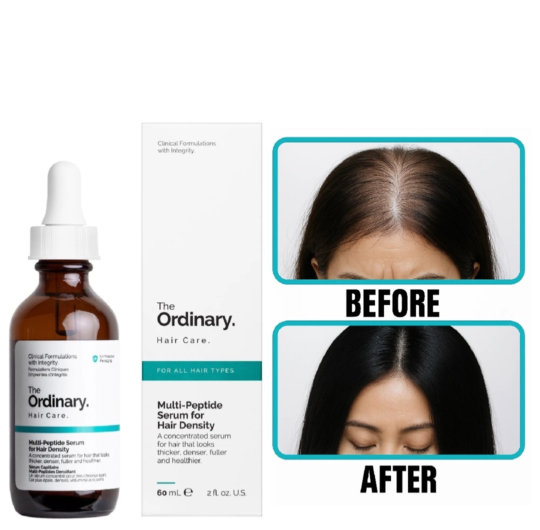 Ordinary Multi-Peptide Hair Growth Serum for Hair Density - 60ml | For All Hair Types