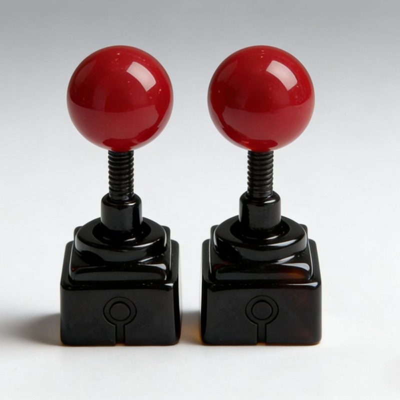 Cute Joystick Keycap DIY Mechanical Keyboard Keycaps Cross Axis Retro Games Key Caps Decoration Accessories Friend