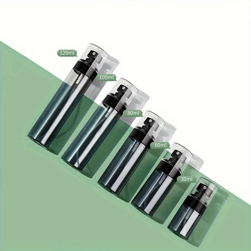 1PC 30ml 60ml 80ml 100ml 120ml Spray Bottle Fine Mist Sub-bottling Travel Portable Small Cosmestic Bottle