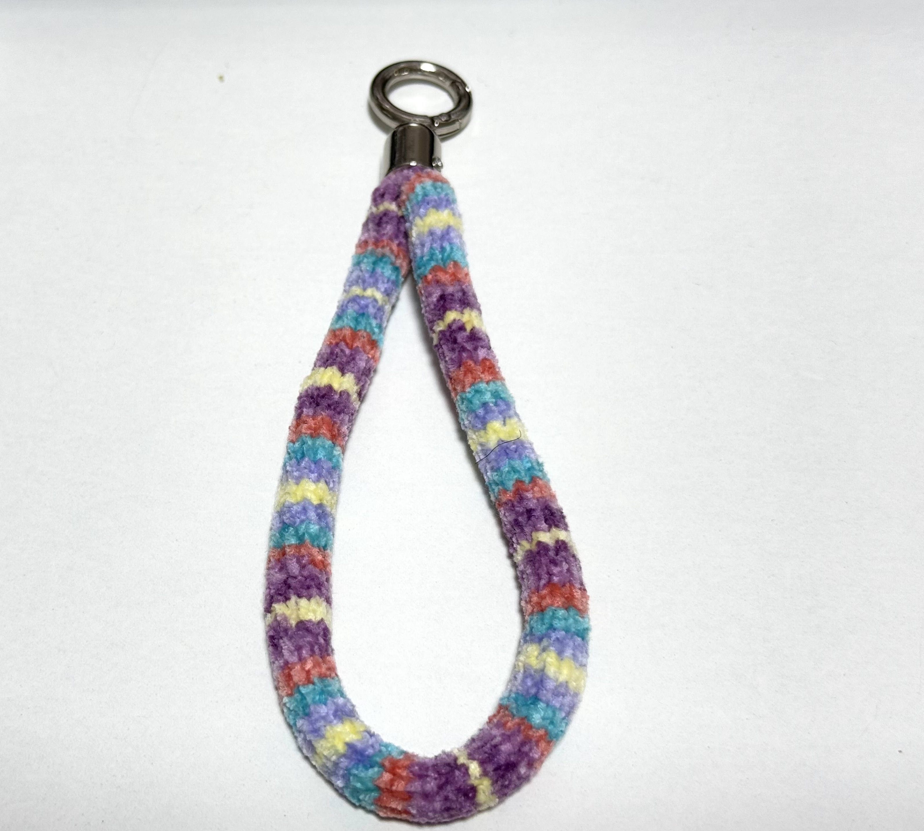 Autumn And Winter New For Mobile Phone Lanyard Colorful Camera Anti Loss Dopamine Wristband Rope Water Cup Bag Short Keychain