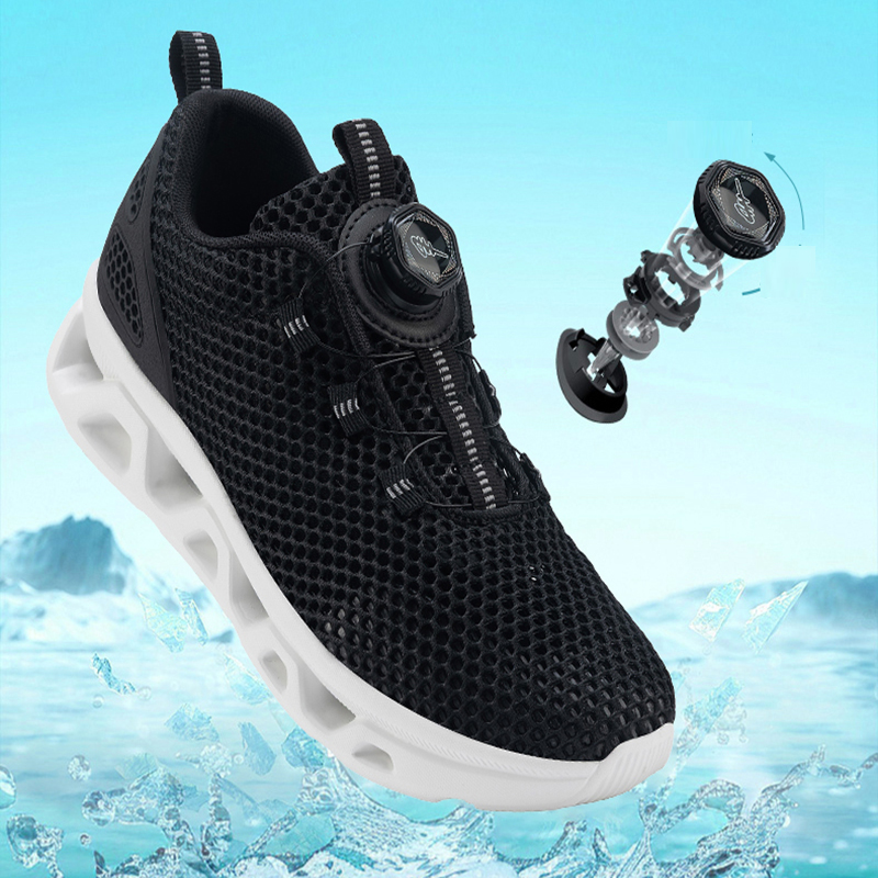 Couple Style Mesh Breathable Hiking Shoes, Water Sports Surfing Shoes, Lightweight Breathable Outdoor Casual Sports Shoes