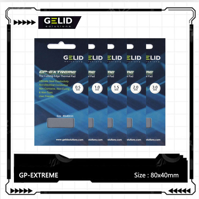 Thermal Grizzly Minus Pad 8 Thermal Pad 8.0W/Mk Motherboard/CPU/GPU Multi Size Graphics Card Thermal Silicone Pad