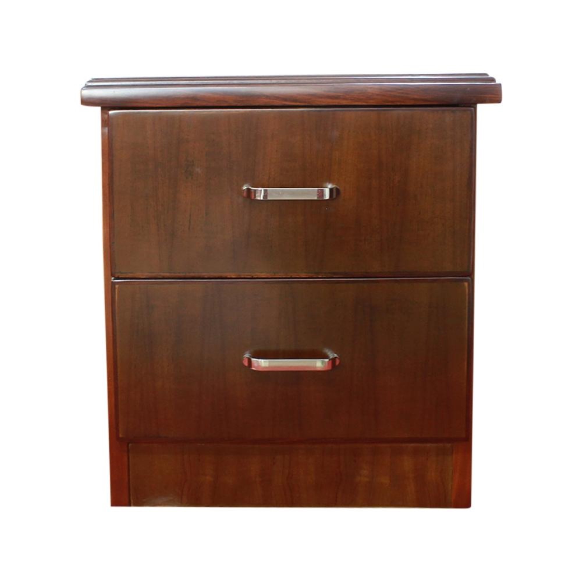 Seesau Wood Bed Side Table - Walnut