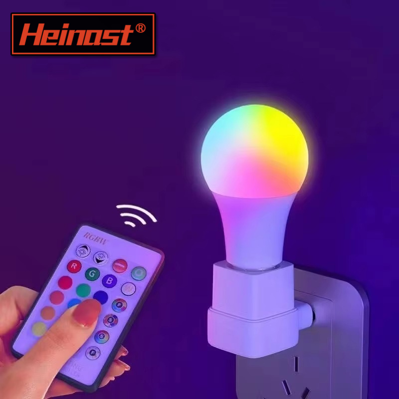 16 Color E27 RGB LED Light Bulb with Remote Control For Room Graden Party Smart Bulb Lamp Dimmer Red Green Blue White Light Bulb