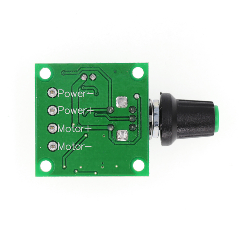 PWM DC Motor Speed Controller 1.8V 3V 5V 6V 12V 2A Switch Function 1803BK