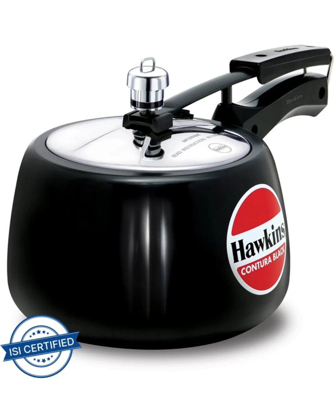 Hawkins Black Contura Cooker 3 lits