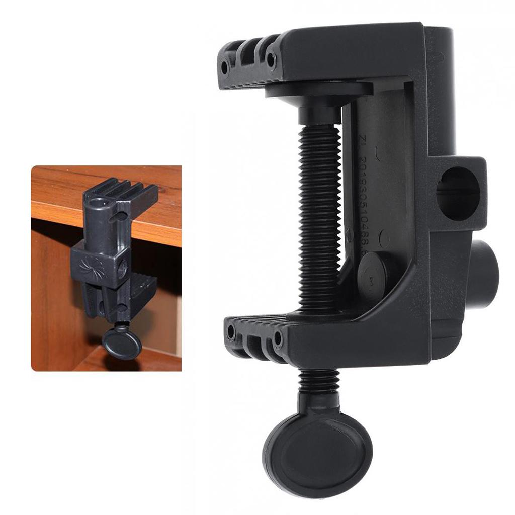 1PC C Shape Table Mounting Clamp Desk Table Mount Clamp With Adjustable Screw Heavy Duty Stable Arm-Stand Holder