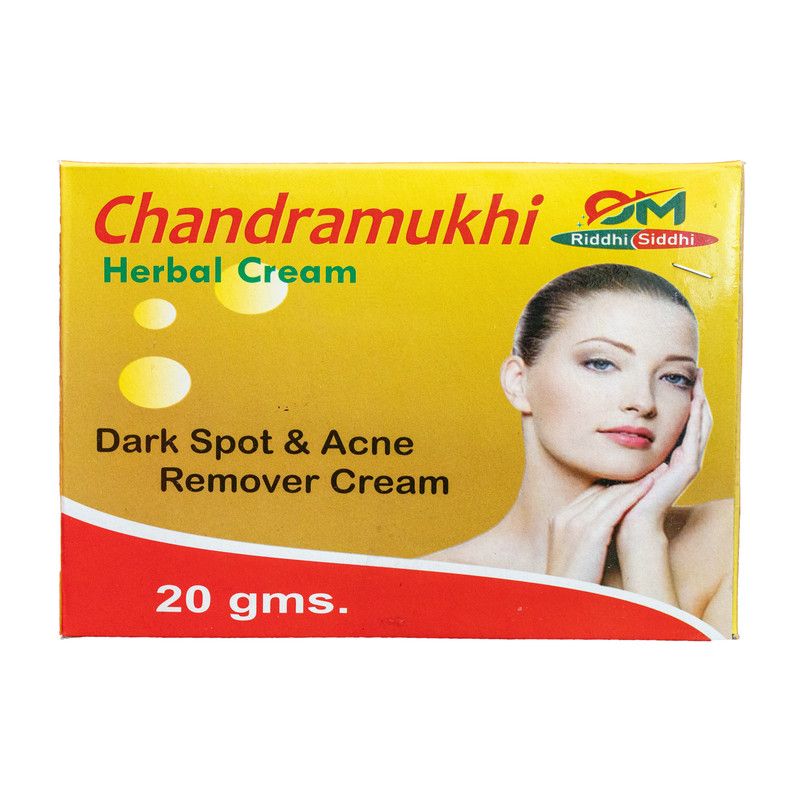 12 Pcs. Chandramukhi Herbal Melasma and Dark Spot Cream 20 gm