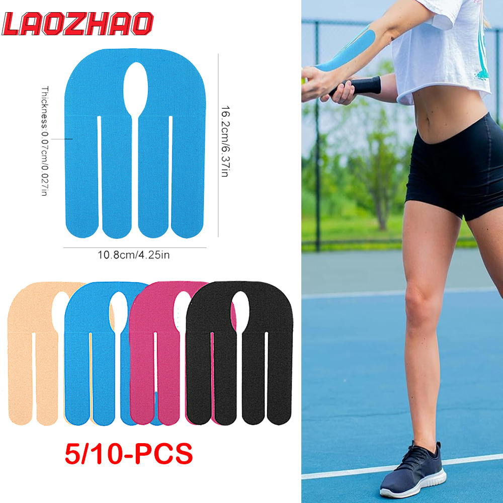 5/10PCS Precut Kinesiology Tape for Wrist Support - Stability & Recovery for Athletes - Waterproof,Latex-Free & Breathable Sport