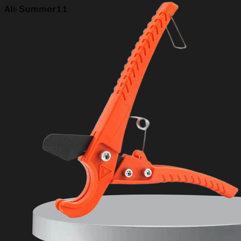 【Gt1】【Ss】2025 1Pc Portable Pipe Cutter PEX 1.25" For Plastic Pipe One-Hand Operation PVC PPR Tube Cutting Tool