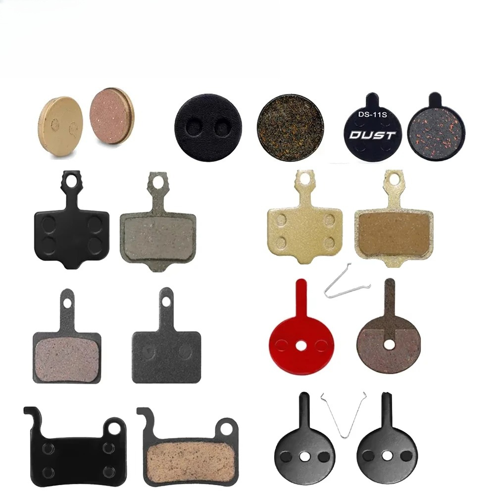 1 Pair MTB Bicycle Hydraulic Disc Brake Pads Semi-Metallic Brake For SHIMANO SRAM AVID HAYES Bike and Scooter Parts