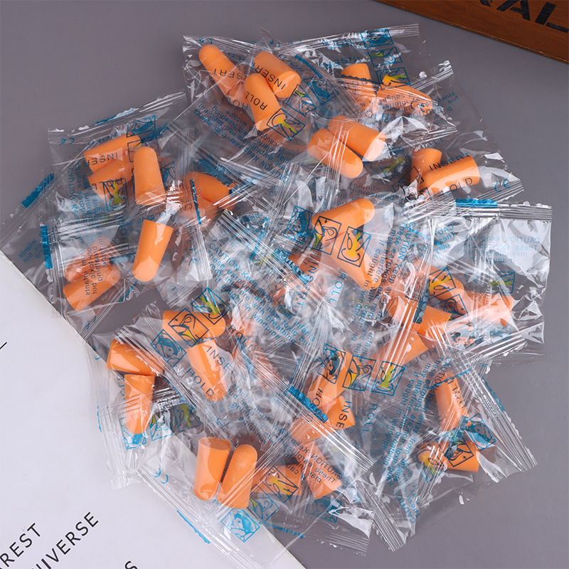 10/20/30 Pairs Noise Cancelling Ear Plugs Reusable Noise Reduction Protection Sound Insulation Ear Plugs For Sleep Study Work