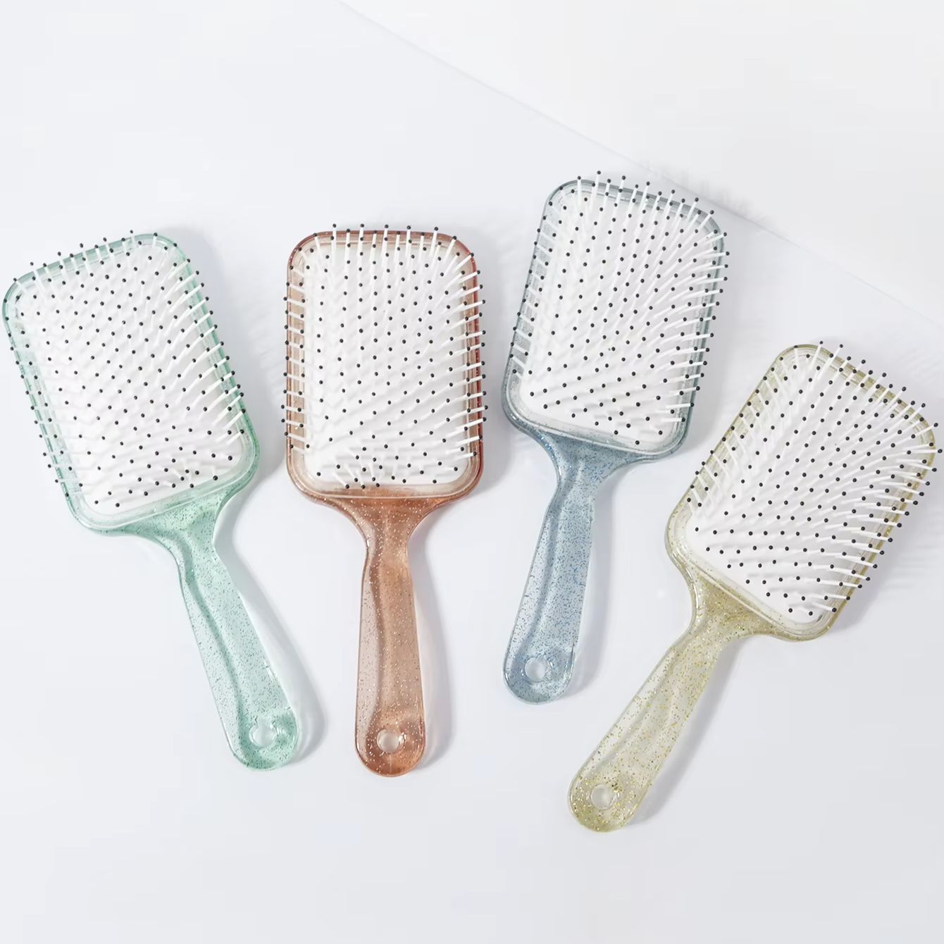1pc Wet Brush Detangling Hair Brush - Anti-static, Paddle Detangling Hairbrush, Massage Scalp, Special for Real Hair
