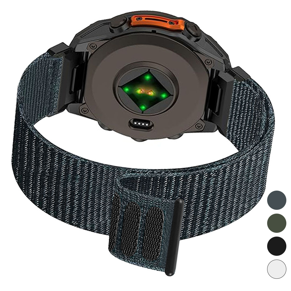 22mm 26mm Nylon Loop Watchbands For Garmin Fenix 8 pro 7x 6x 5 Enduro 3 2 Epix Gen 2/Pro Instinct 2X 3 QuickFit Replace Bracelet